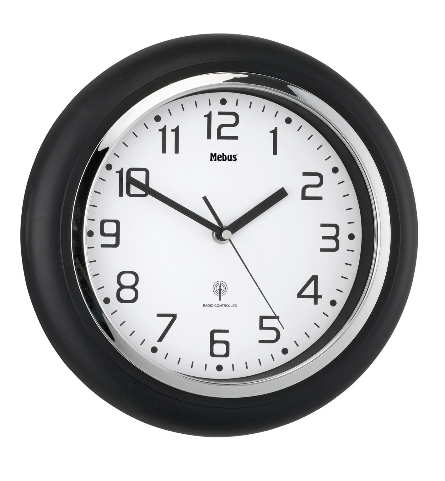 WANDUHR  Anthrazit 29,0 cm  - Anthrazit, Basics, Kunststoff (29,0cm)