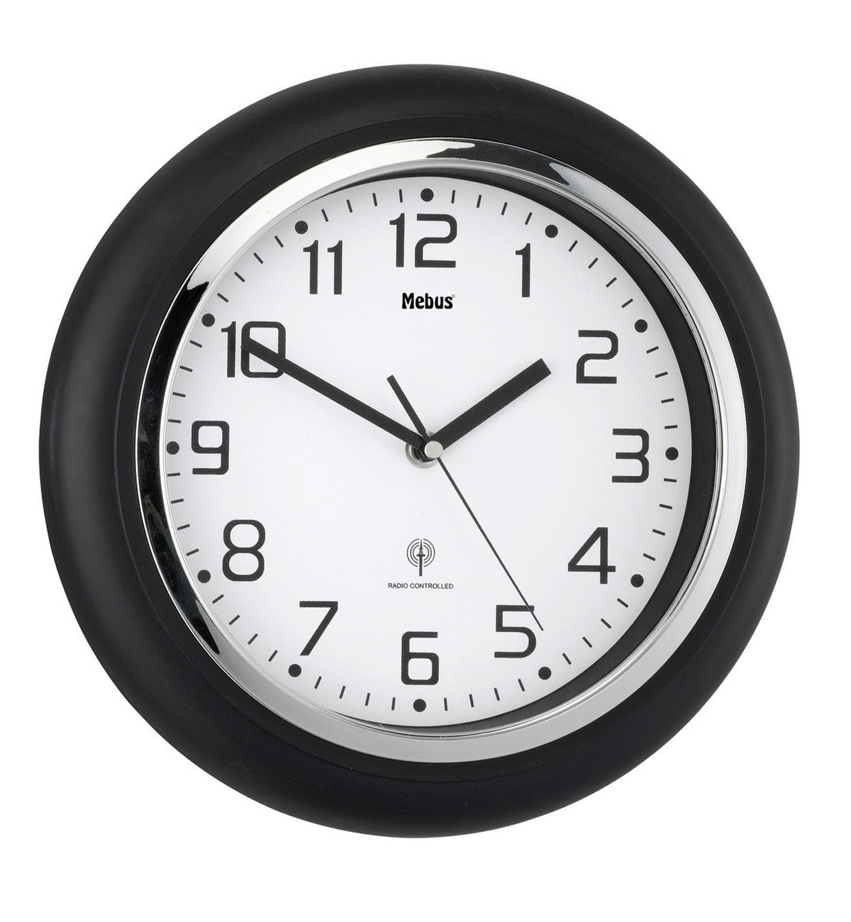 WANDUHR  Anthrazit 29,0 cm  - Anthrazit, Basics, Kunststoff (29,0cm)