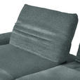 ECKSOFA  in Bouclé Graublau  170-195/280 cm  - Graublau/Schwarz, Design, Textil/Metall (170-195/280cm) - Dieter Knoll