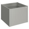 HOCHBEET  - Grau, Design, Metall (102/77/102cm) - Biohort