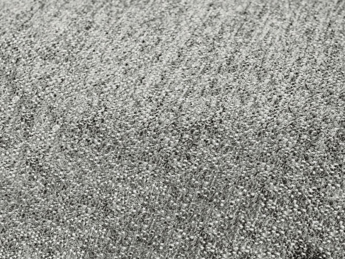 3-SITZER-SOFA EVEREST Flachgewebe Dunkelgrau  - Dunkelgrau/Schwarz, MODERN, Kunststoff/Textil (278/90/115cm)