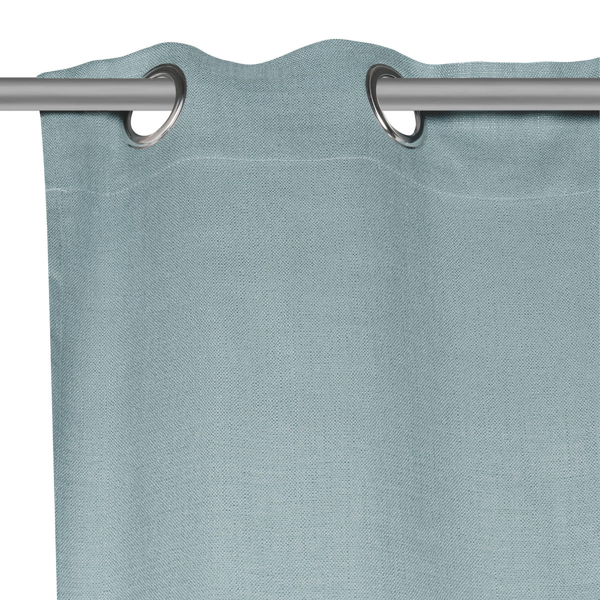 ZÁVĚS S OČKY, neprůsvitné, 135/270 cm - zelená, Basics, textil (135/270cm) - Esposa