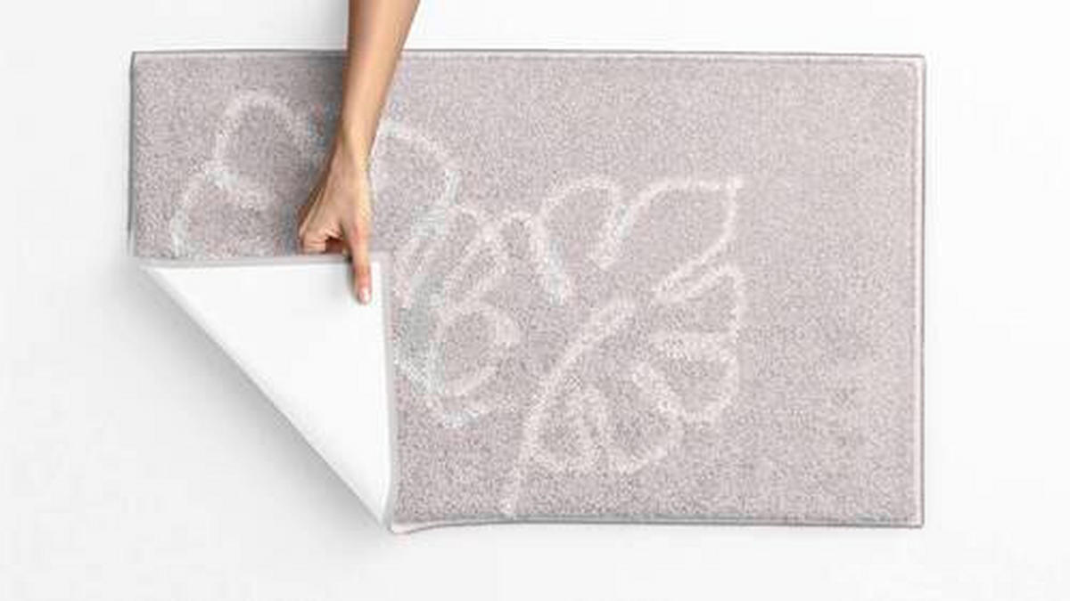 BIDET-VORLEGER Beige 50/60 cm  - Beige, Design, Kunststoff/Textil (50/60cm) - Grund