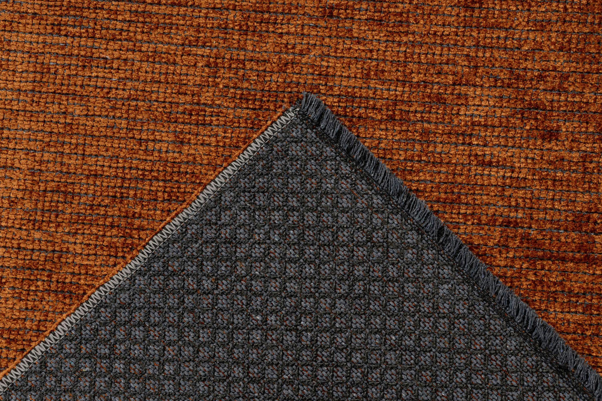 FLACHWEBETEPPICH  Wohnzimmer 160/230 cm Roma Kupferfarben rechteckig  - Kupferfarben, KONVENTIONELL, Textil (160/230cm) - Batucci