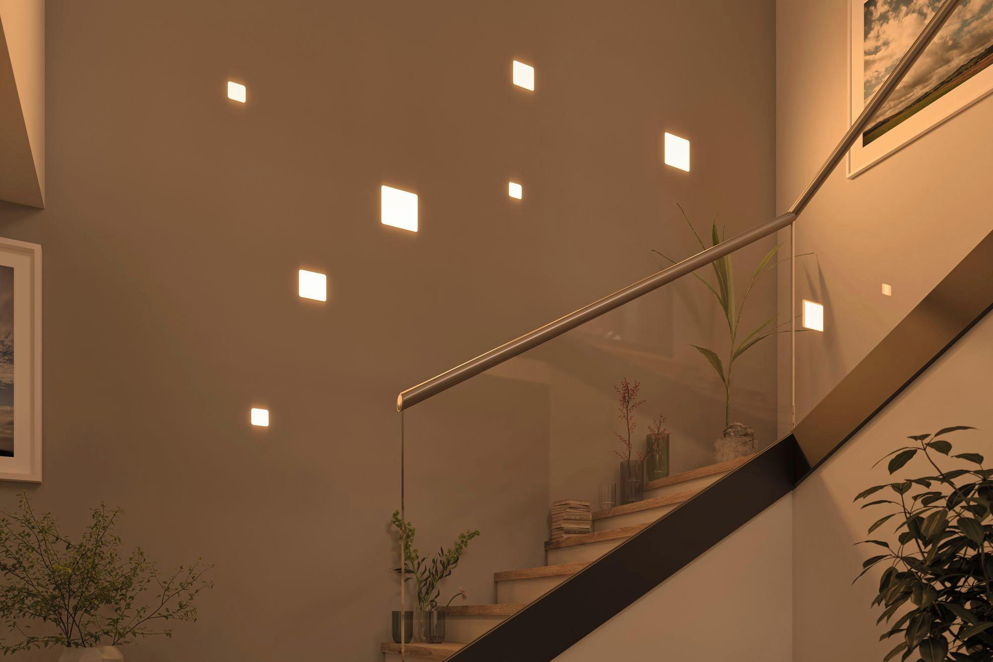 LED-PANEEL   - Weiß, Basics, Kunststoff (18,5/18,5cm) - Paulmann