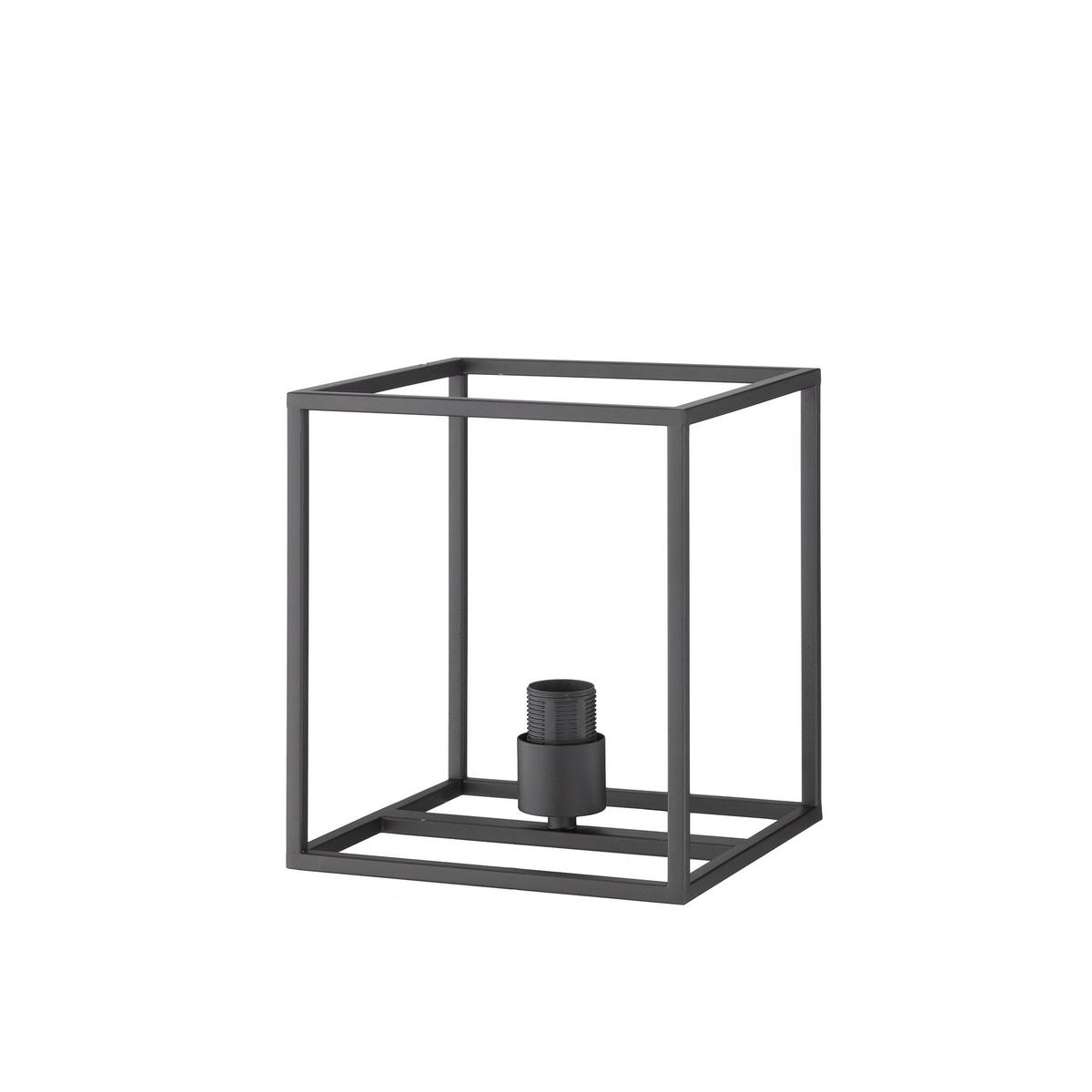 TISCHLEUCHTE - Schwarz, Basics, Metall (23/23/26cm) - Fischer & Honsel