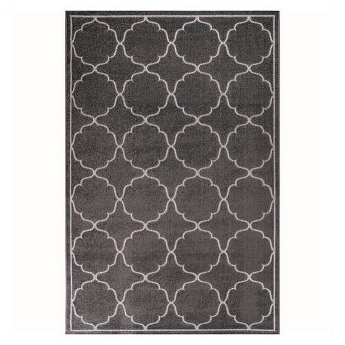 LÄUFER 80/200 cm Berlin  - Grau, LIFESTYLE, Kunststoff/Textil (80/200cm) - Novel