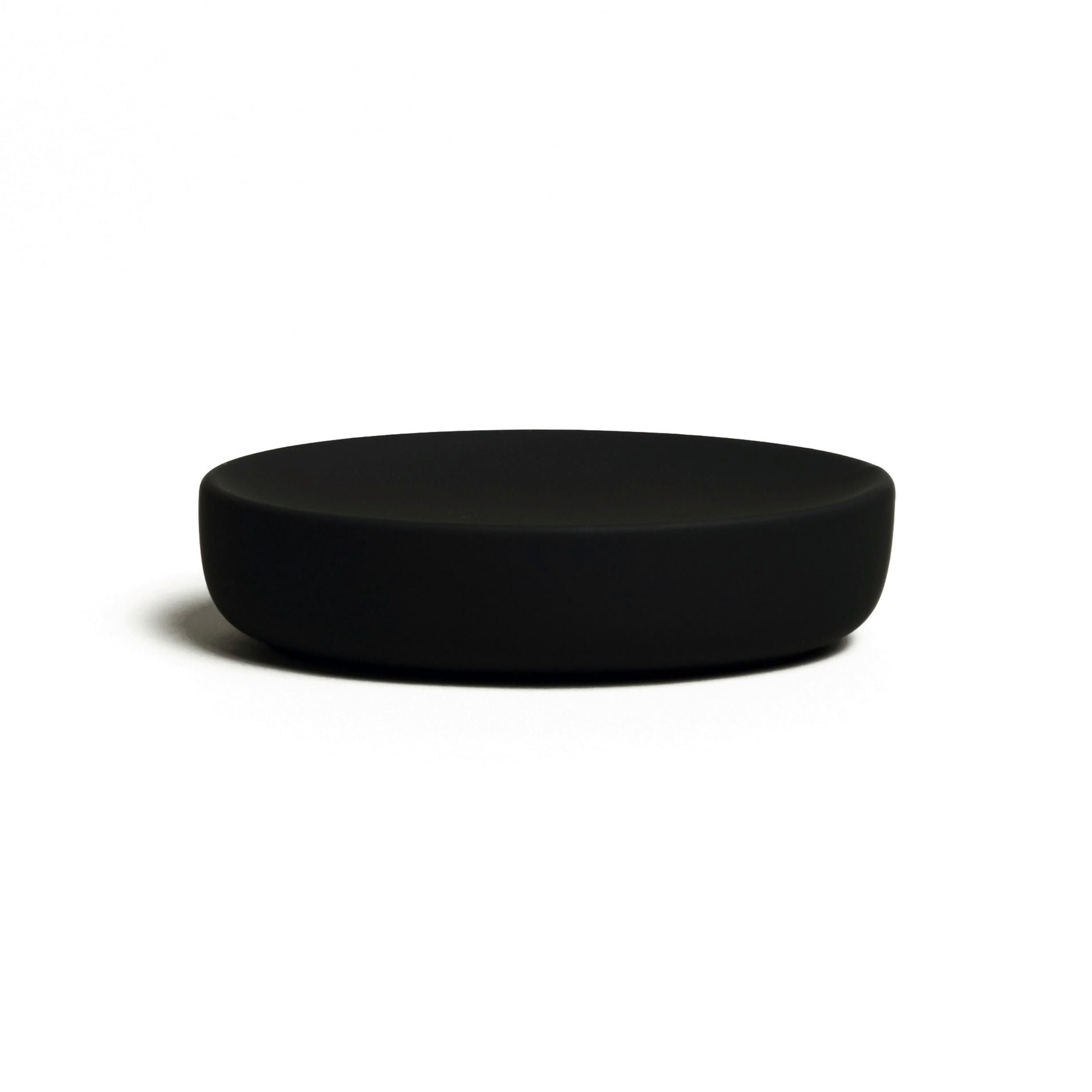 SEIFENSCHALE Keramik  - Schwarz, Basics, Keramik (13/8,5/2,5cm) - Moeve