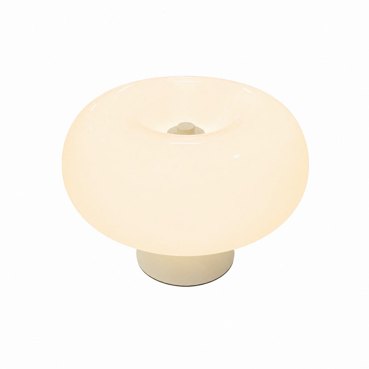TISCHLEUCHTE Malti 21/27.5/27.5 cm  - Beige, Design, Glas (21/27.5/27.5cm) - Nordlux
