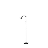 STEHLEUCHTE 20,1/124 cm    - Schwarz, Design, Metall (20,1/124cm) - Belid