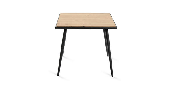 COUCHTISCH 50/50/45 cm quadratisch Eiche Artisan  - Anthrazit/Eiche Artisan, Design, Holzwerkstoff/Metall (50/50/45cm) - Xora
