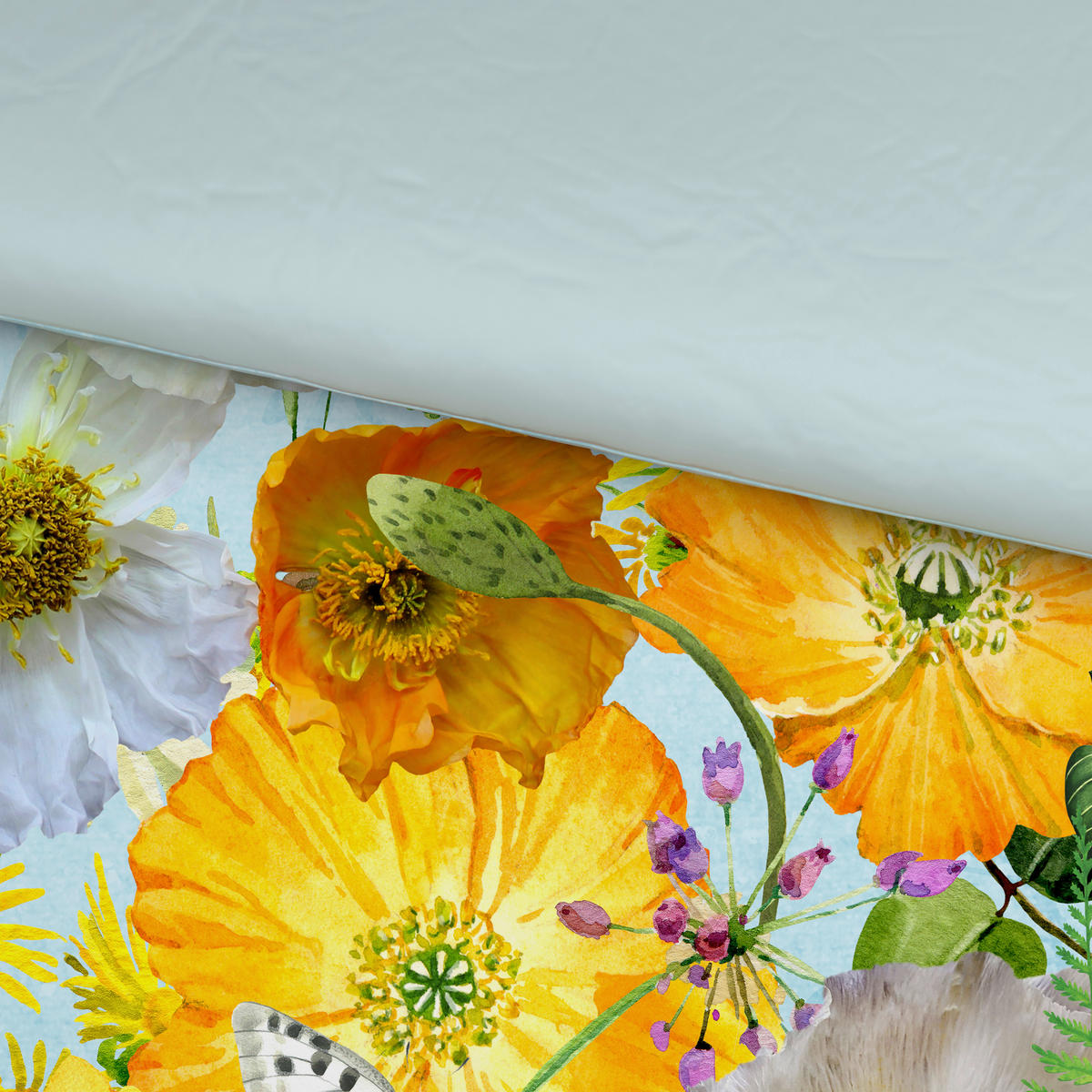 WENDEBETTWÄSCHE Satin 155/220 cm  - Multicolor, Design, Textil (155/220cm) - Esposa
