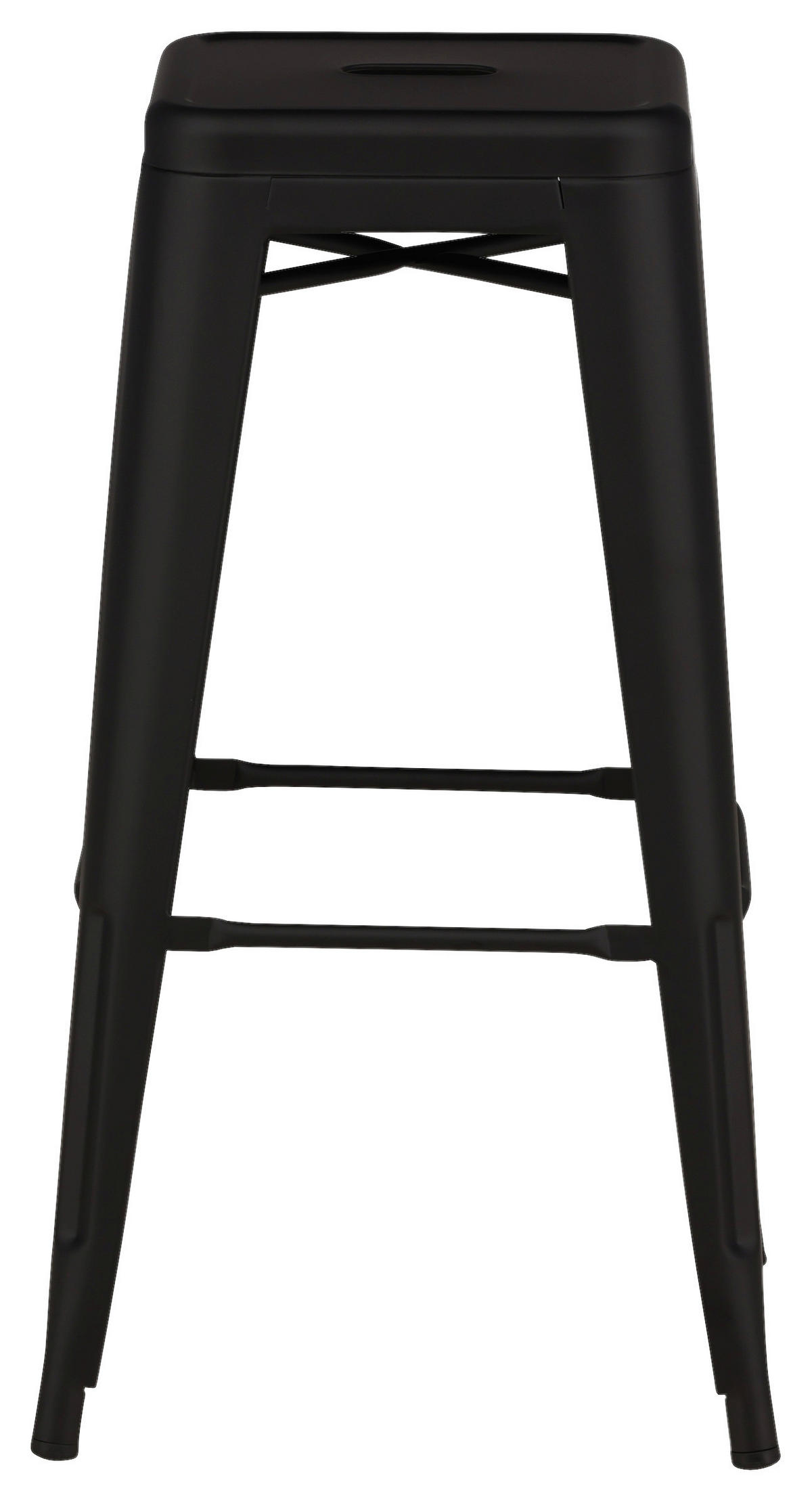 BARPALL SET i svart  - svart, Design, metall (43/76/43cm) - Livetastic