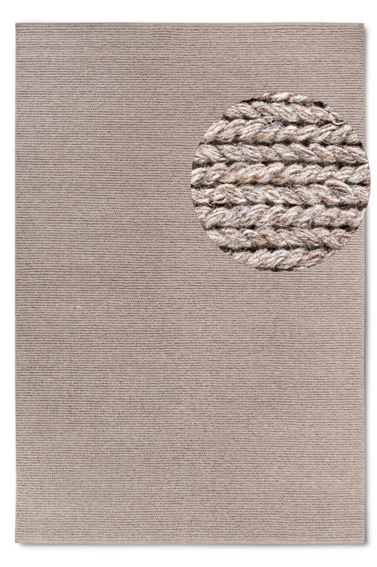 HANDWEBTEPPICH 160/230 cm Kollektion 1748 Cappuccino  - Cappuccino, Basics, Textil (160/230cm) - Villeroy & Boch