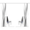 FLÄCHENVORHANG 4ER SET in Grau halbtransparent  - Grau, Design, Textil (60/245cm) - Schmidt W. Gmbh