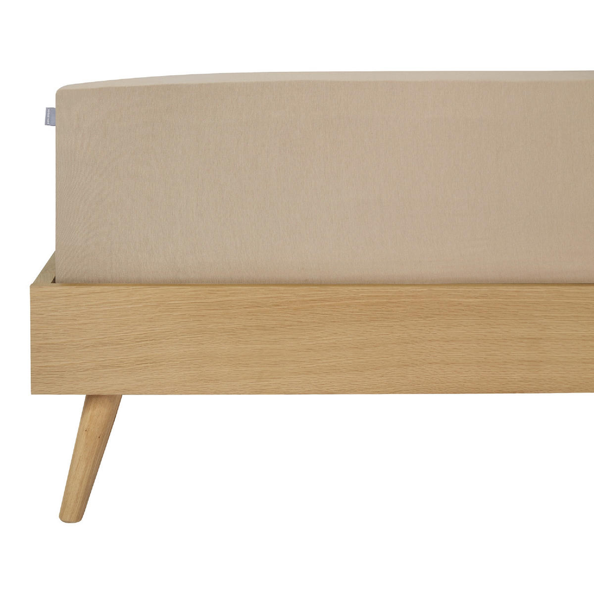 BOXSPRING-SPANNLEINTUCH 180/200 cm  - Cappuccino, Basics, Textil (180/200cm)