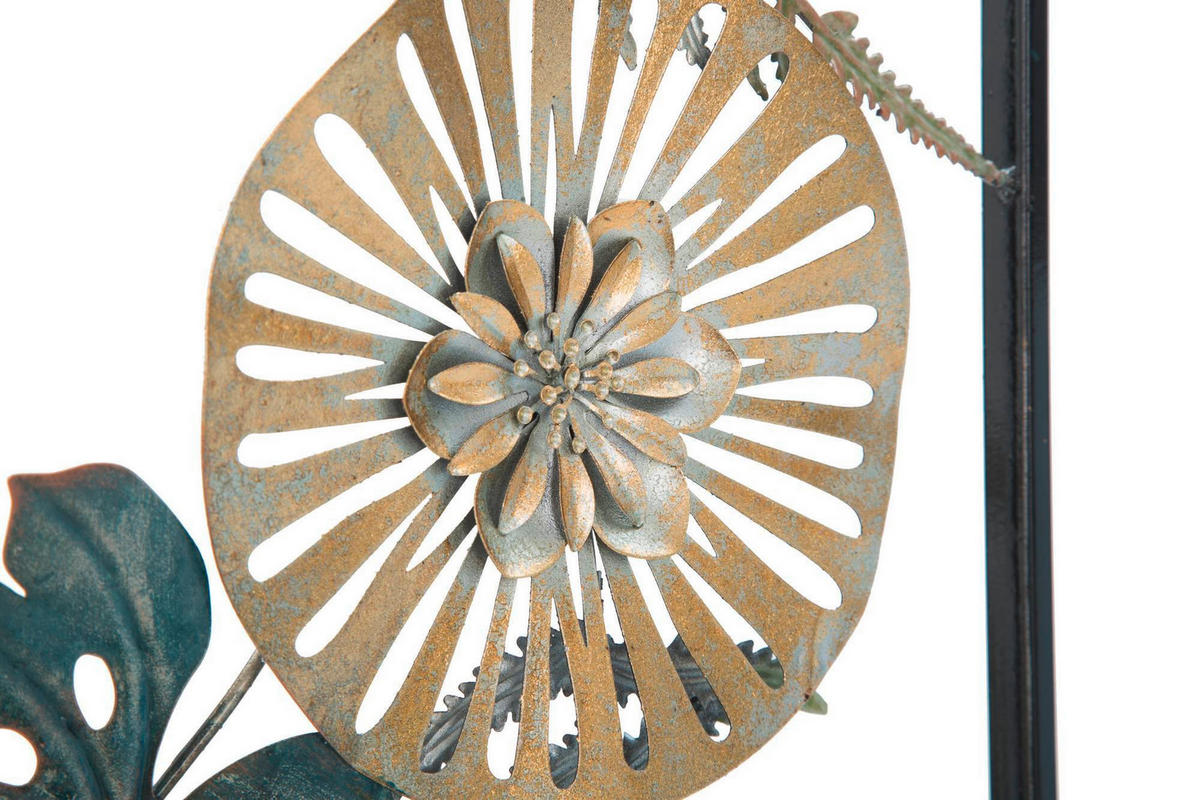 WANDDEKO Metall  - Grün, Basics, Metall (30.5/88.5/3cm)
