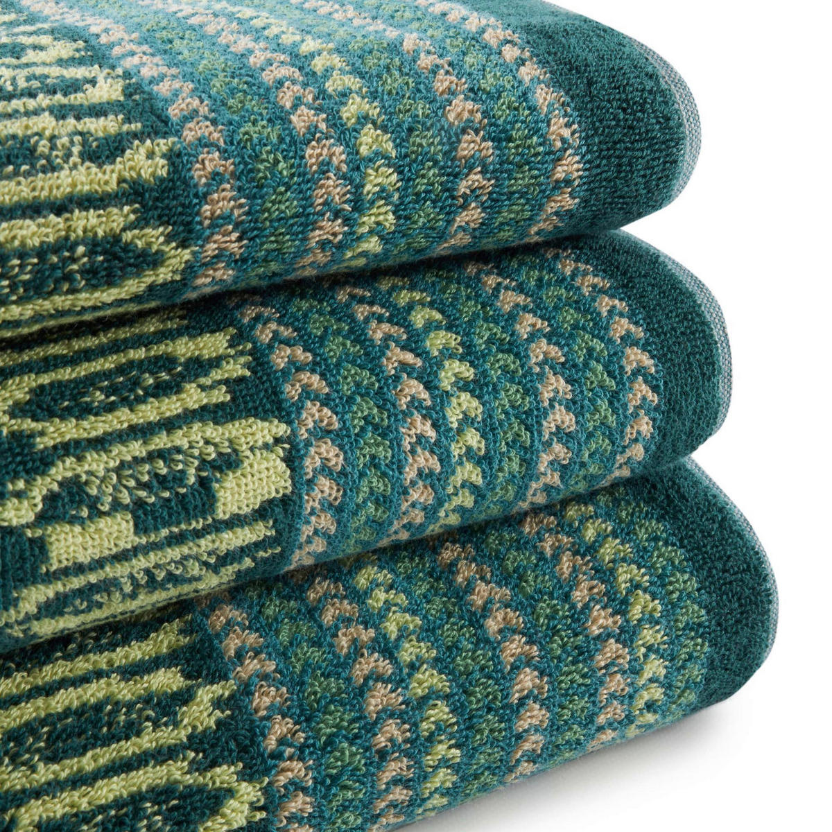 HANDTUCH Roccaraso Grün  - Grün, Basics, Textil (50/100cm) - Bassetti