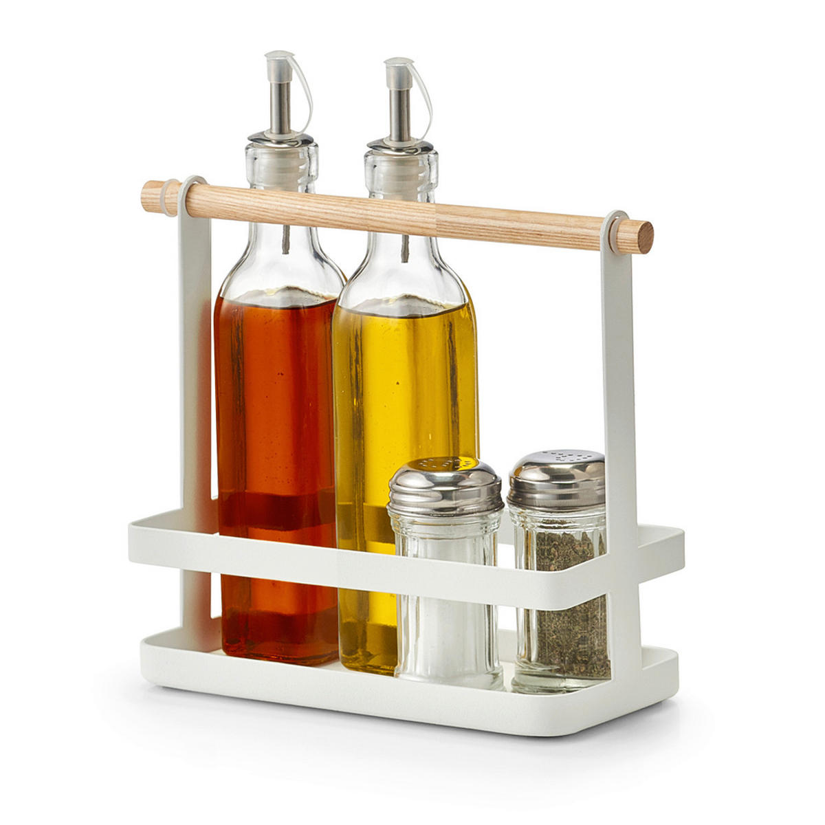 KORB  - Weiß, Basics, Metall (24/10/20cm) - Zeller Present