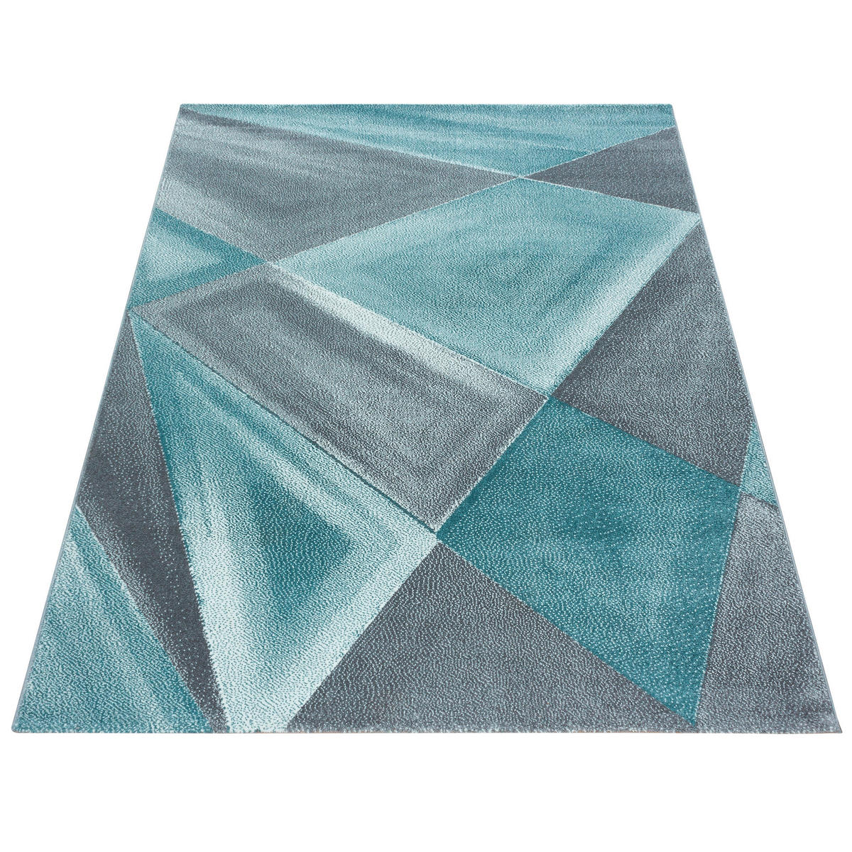 VÄVD MATTA 140/200 cm Beta  - blå, Basics, textil (140/200cm) - Novel