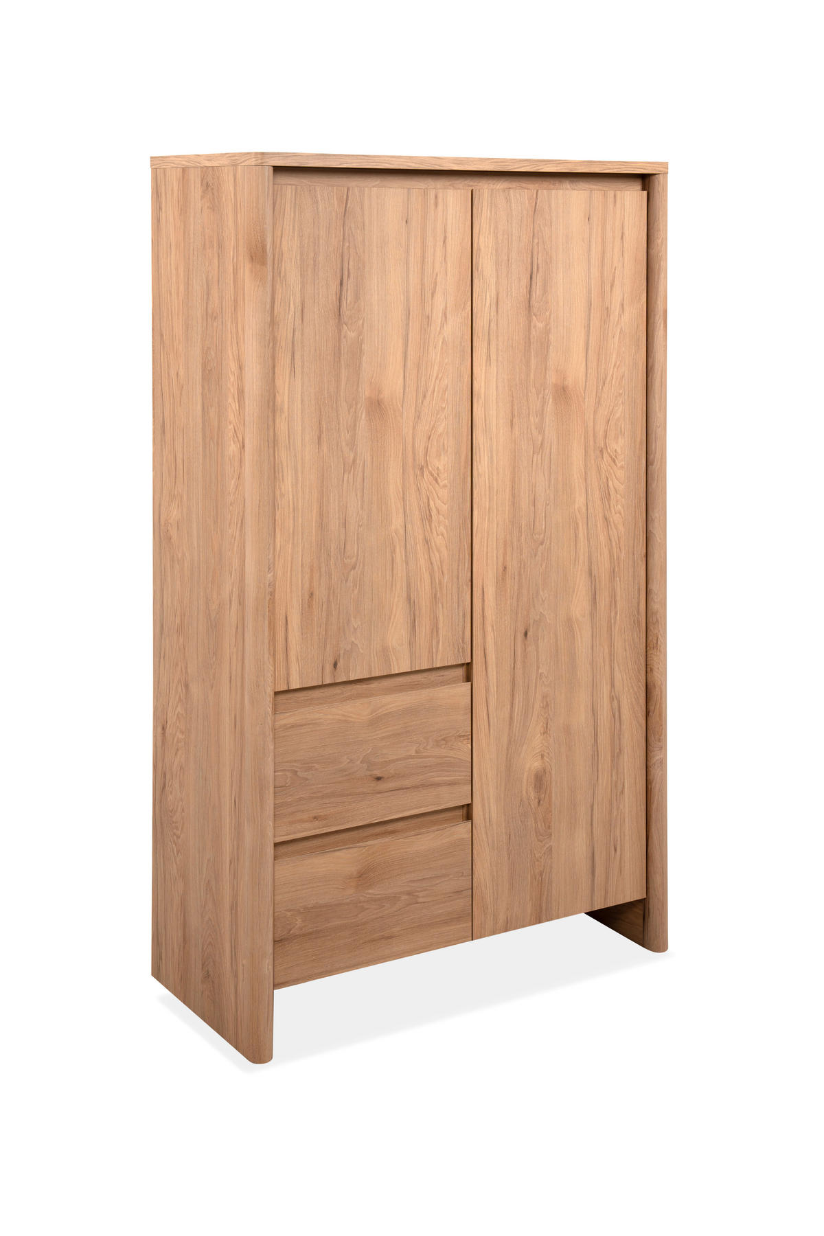 HIGHBOARD  86/140/40 cm 2 Schublade(n)  - Naturfarben, Design, Holzwerkstoff (86/140/40cm) - MID.YOU