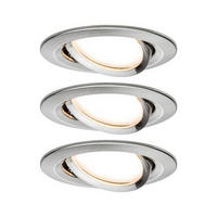 LED-DECKENLEUCHTE 8,4 cm  - Alufarben, Basics, Metall (8,4cm) - Paulmann