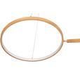 LED-HÄNGELEUCHTE 106/53/120 cm  - Naturfarben, Trend, Kunststoff/Metall (106/53/120cm) - Novel