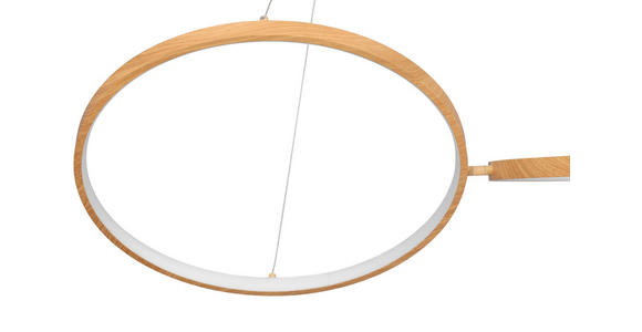 LED-HÄNGELEUCHTE 106/53/120 cm - Naturfarben, Trend, Kunststoff/Metall (106/53/120cm) - Novel