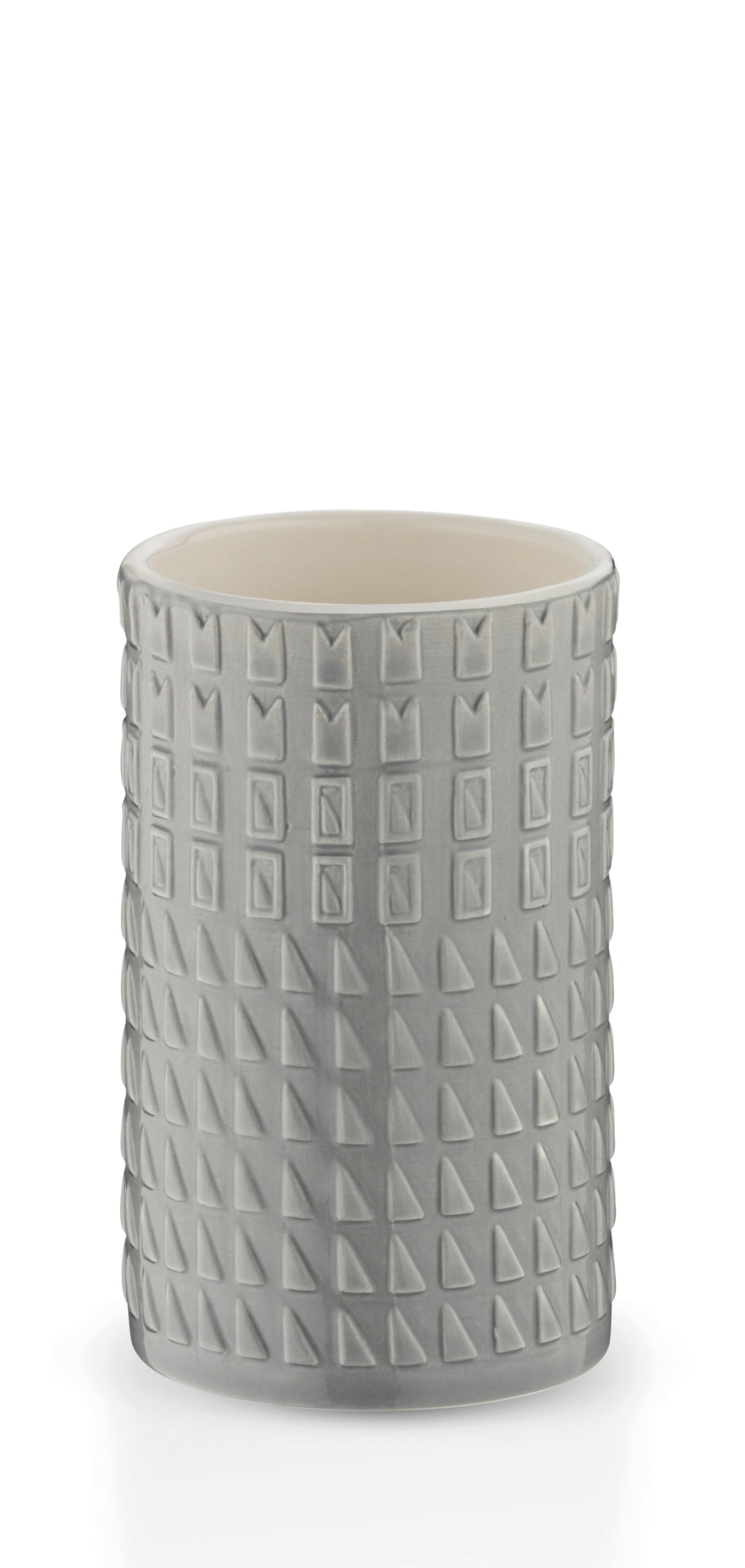 KUPATILSKA ČAŠA  svetlosiva  keramika  - svetlosiva, Konvencionalno, keramika (6,5/11cm) - Kela