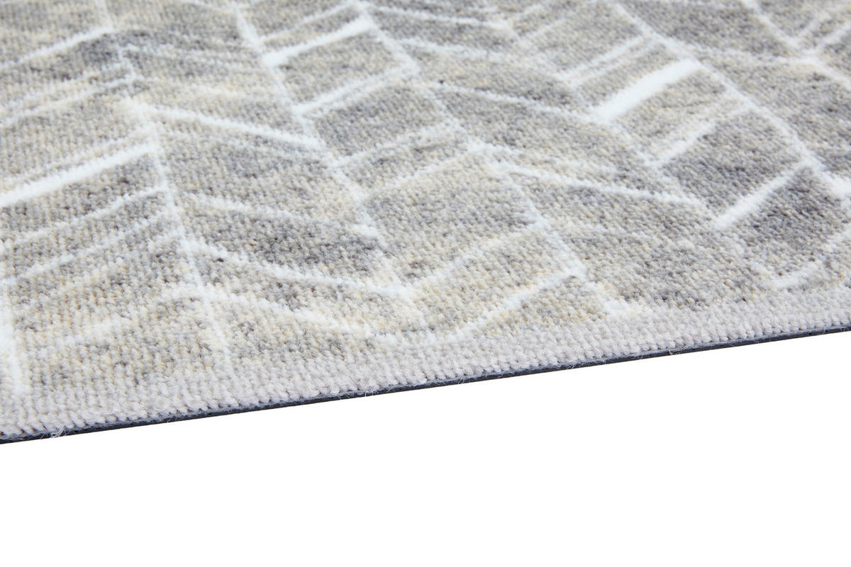 FUßMATTE  66/110 cm  Grau, Beige  - Beige/Grau, Design, Textil (66/110cm) - Esposa