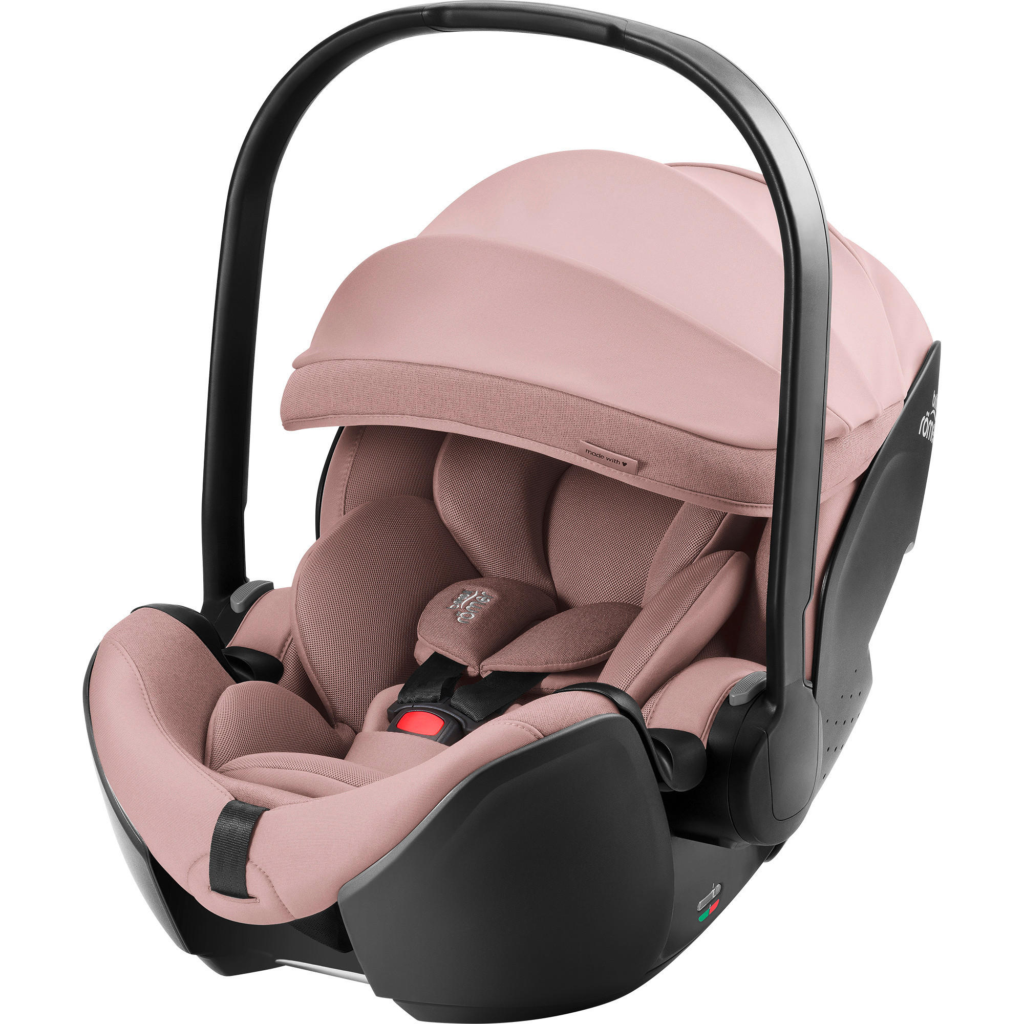 BABYSCHALE Baby-Safe Pro Dusty Rose   - Altrosa, Basics, Kunststoff/Textil (44/62,5/65,5cm) - Britax Römer