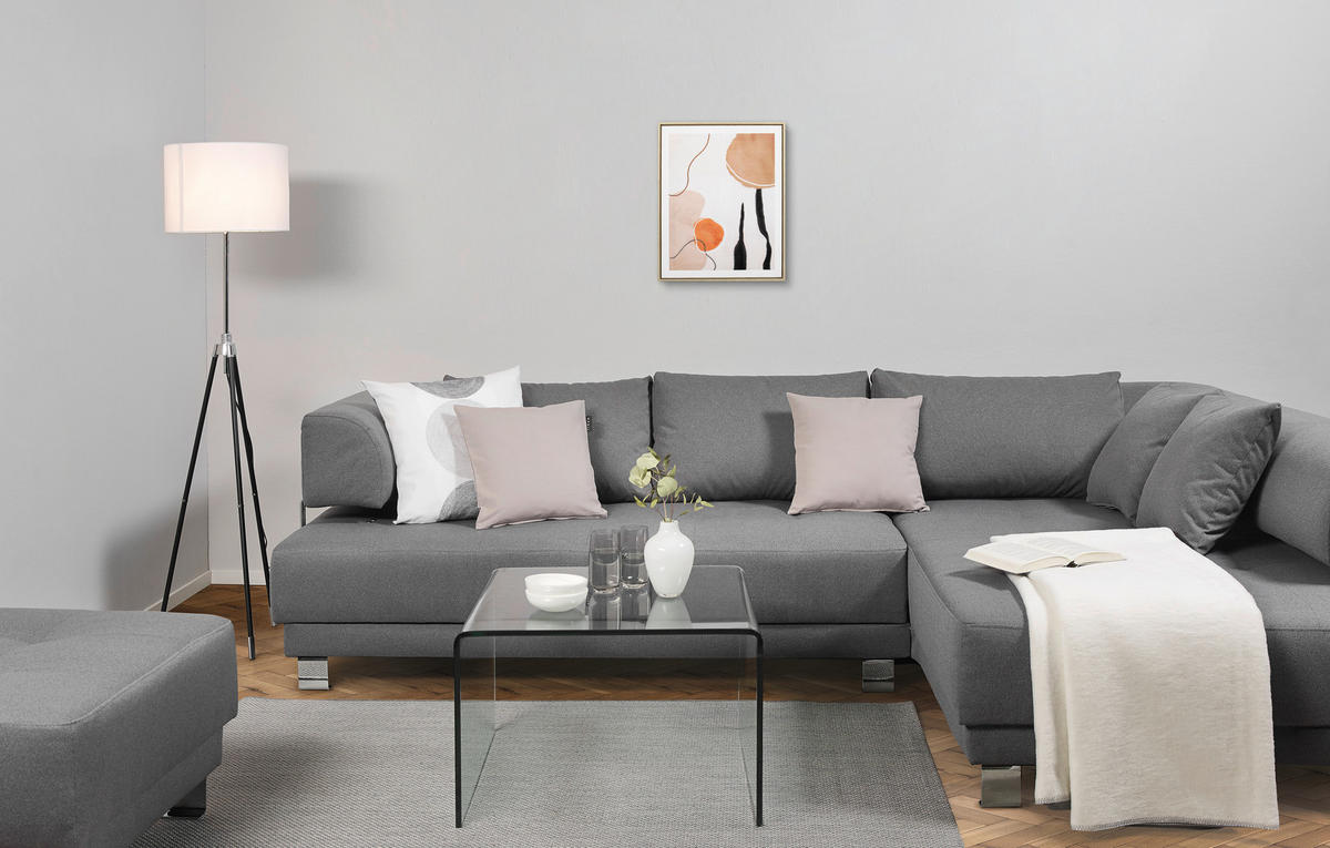 MŰNYOMAT 40/50 cm  - színes/világosbarna, Design, műanyag/faalapú anyag (40/50cm) - Monee