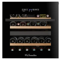 WEINKÜHLSCHRANK LSBI36BDZ  - Basics, Glas/Holz (59,0/59,5/56,3cm)
