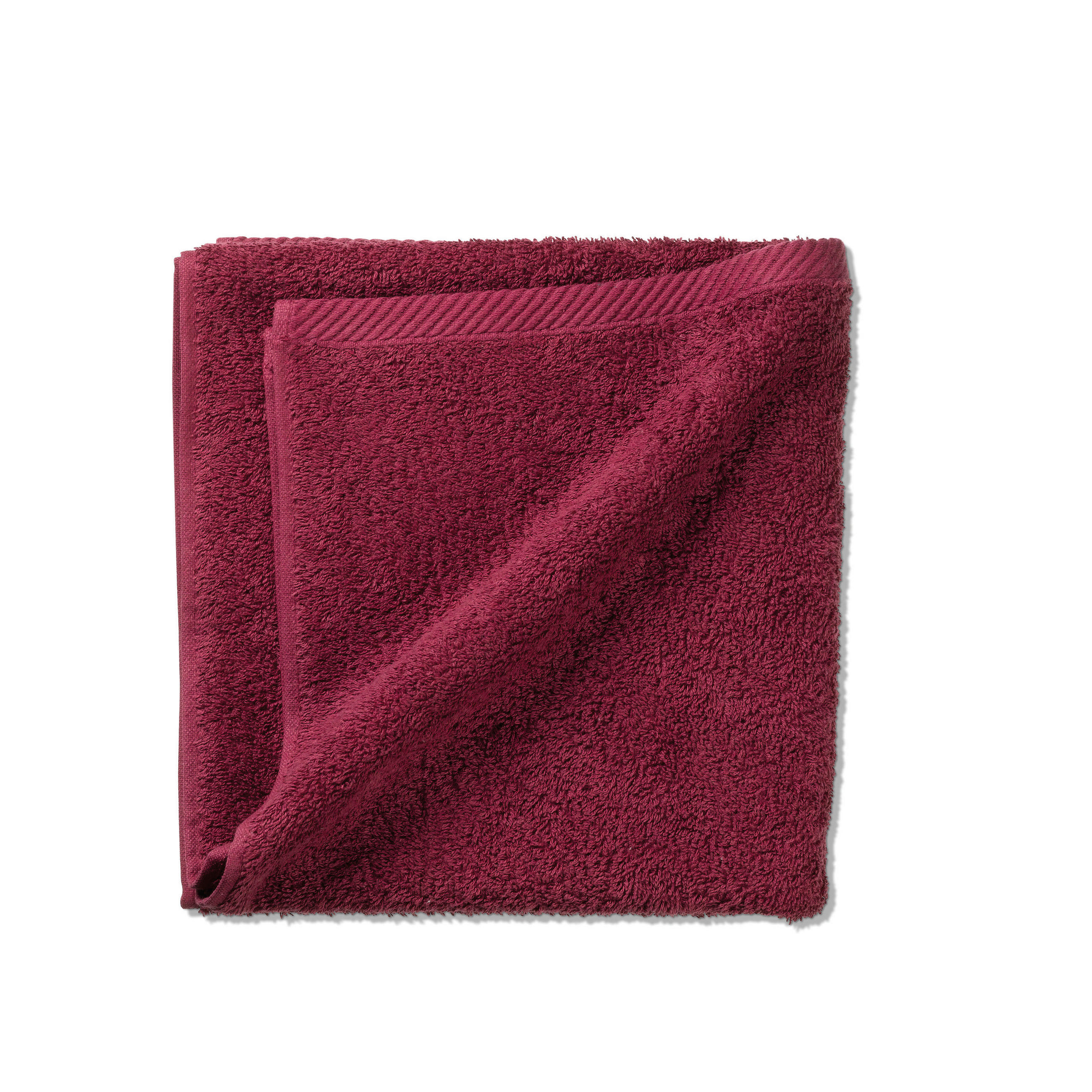 HANDTUCH 50/100 cm Rot  - Rot, Basics, Textil (50/100cm) - Kela