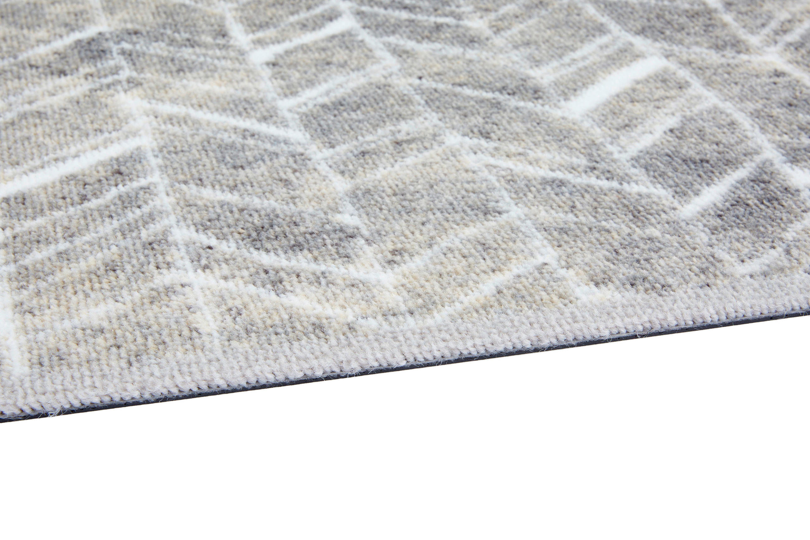 FUßMATTE 66/110 cm Miabella  - Beige/Grau, Design, Textil (66/110cm) - Esposa