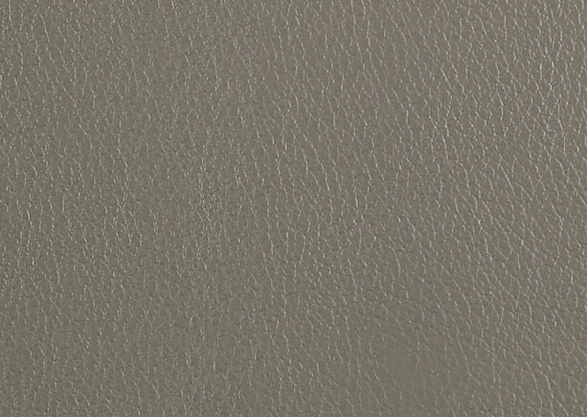 3-SITZER-SOFA  in Echtleder Grau   - Anthrazit/Grau, Design, Leder/Metall (230/70/109cm) - Johann Jakob