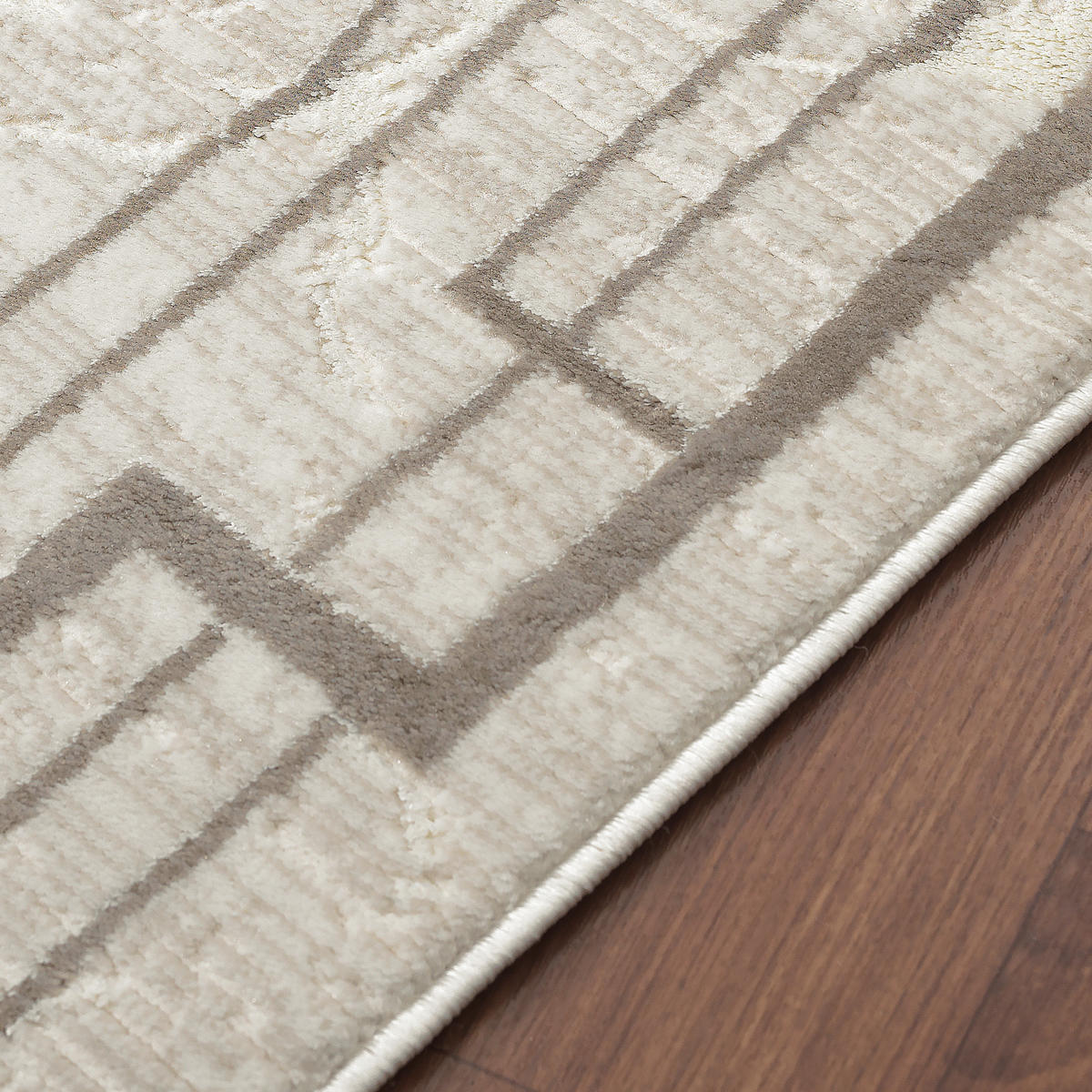 WEBTEPPICH 120/160 cm Harmony  - Beige, LIFESTYLE, Textil (120/160cm) - Novel