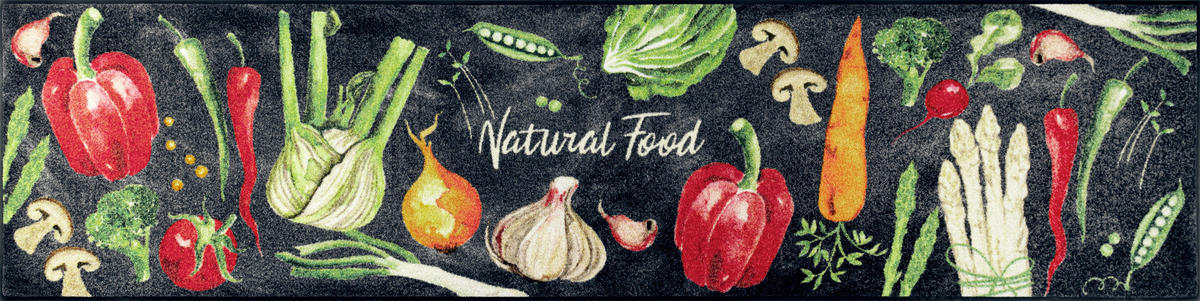 TRAVERSĂ BUCĂTĂRIE 60/240 cm  - multicolor, Design, plastic/textil (60/240cm) - wash+dry