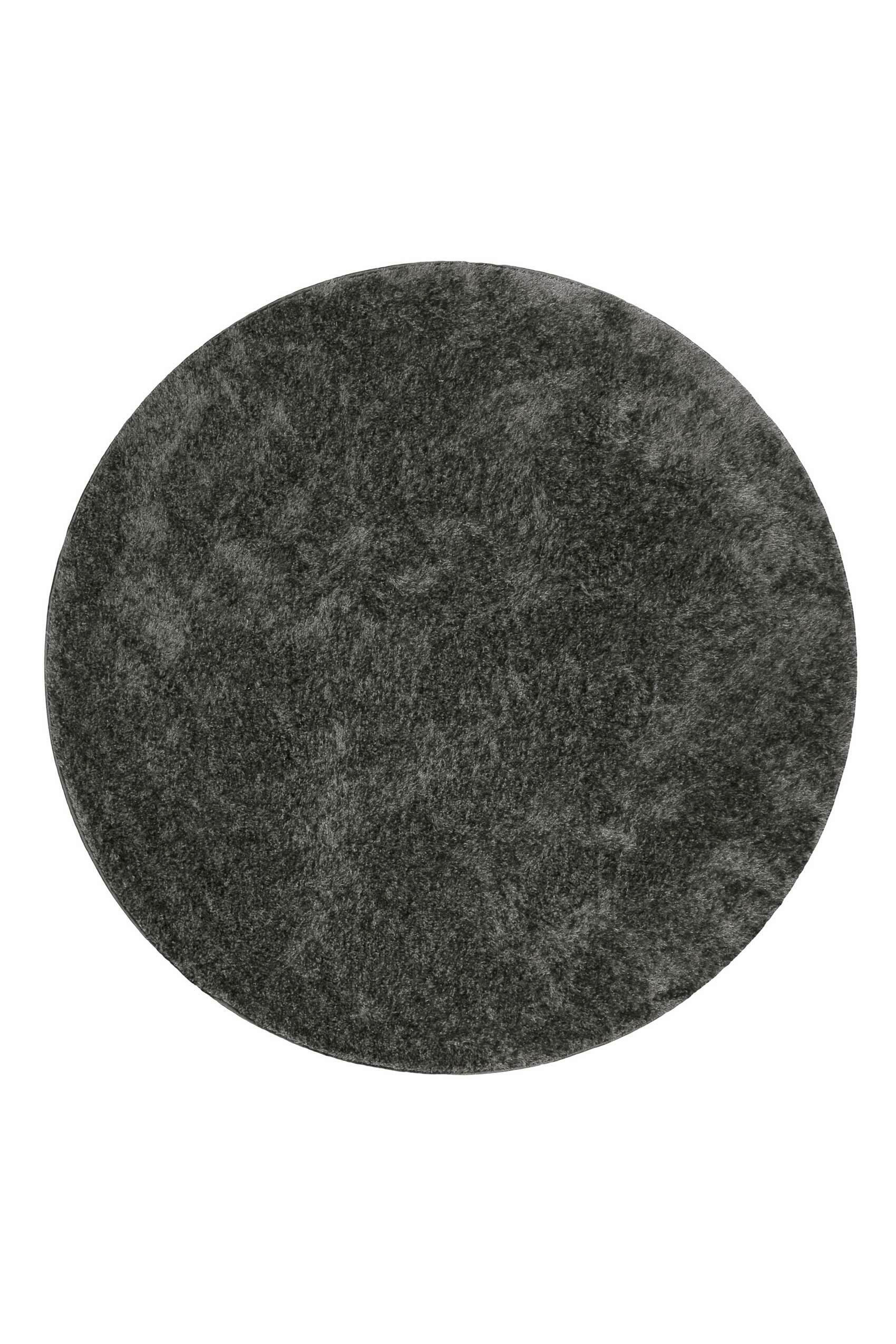 HOCHFLORTEPPICH 200 cm #Swagger Shag Anthrazit rund  - Anthrazit, Basics, Textil (200cm) - Esprit