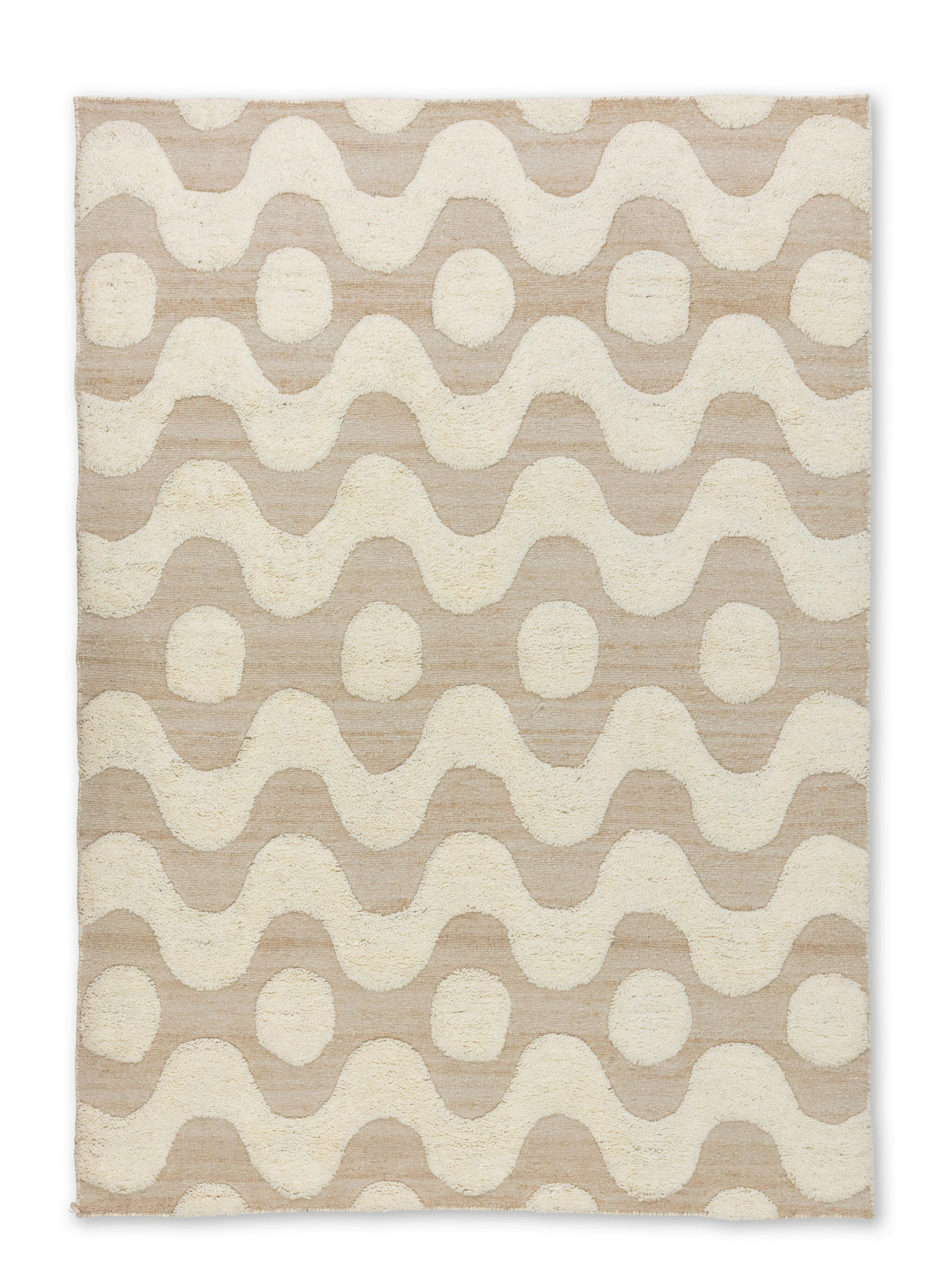 WEBTEPPICH 120/170 cm Milena Naturfarben rechteckig  - Naturfarben, Basics, Kunststoff/Textil (120/170cm) - Schöner Wohnen