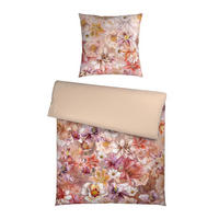 WENDEBETTWÄSCHE 2-teilig Satin 135/200 cm  - Altrosa, Design, Textil (135/200cm) - Esposa