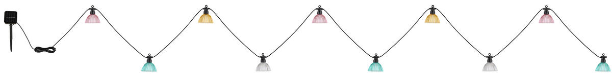 SOLARLEUCHTE - Klar/Pink, Basics, Kunststoff (360/8,5/10cm) - Globo