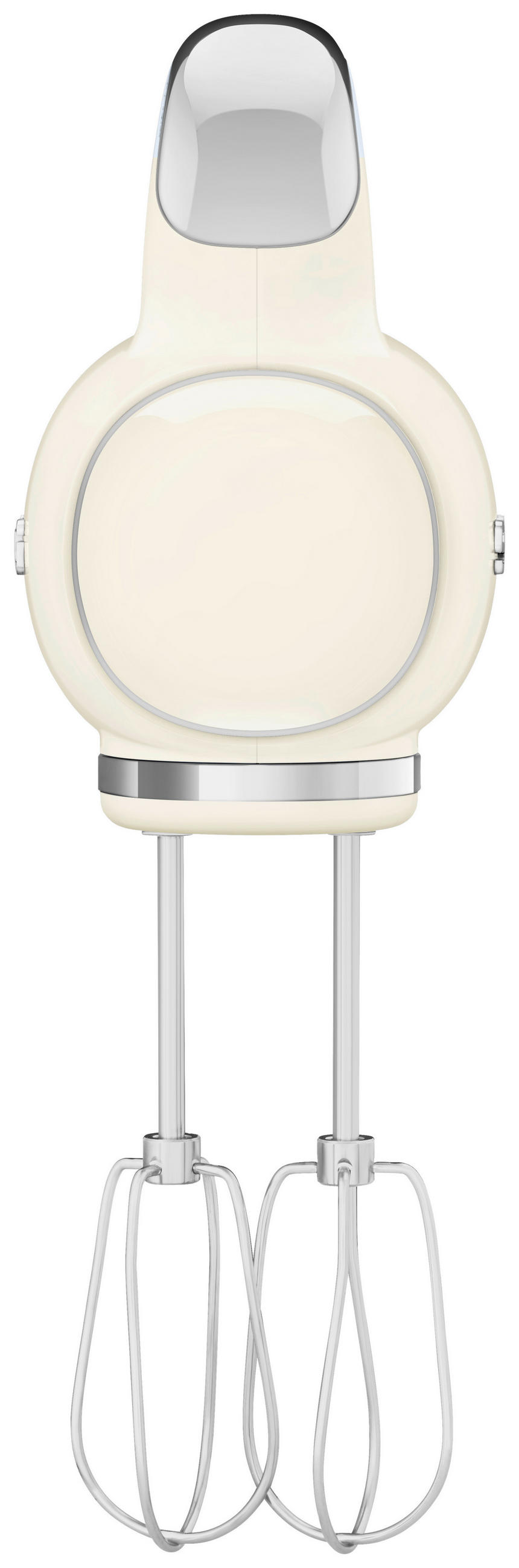 HANDMIXER 50'S STYLE  - Chromfarben/Creme, Basics, Kunststoff/Metall (22/37,8/22,1cm) - SMEG