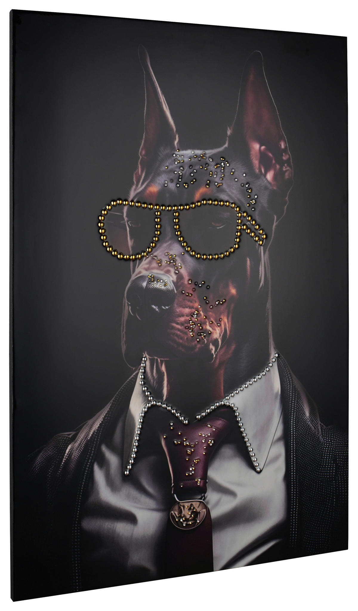 BILD Tiere 60/90 cm  - Multicolor, Design, Holz/Kunststoff (60/90cm)