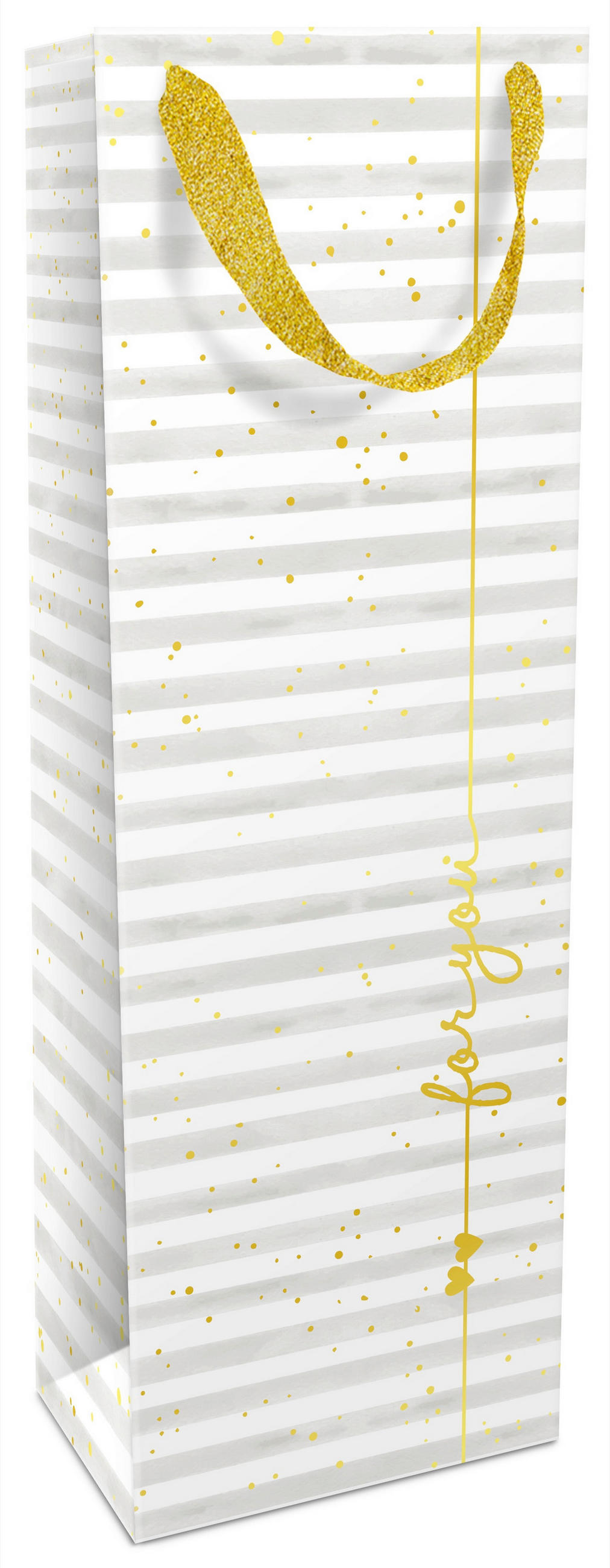 GESCHENKTASCHE  - Hellgrau, KONVENTIONELL, Papier (12/36/0.5cm)