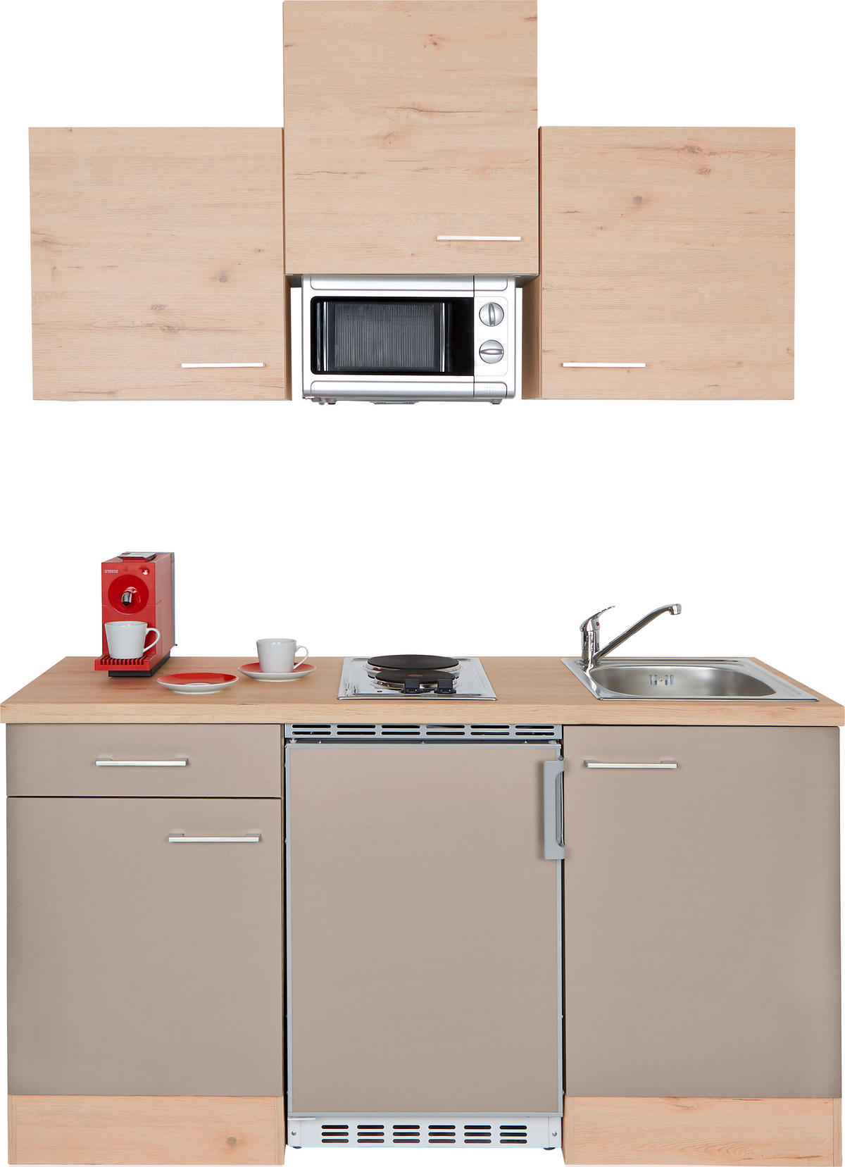 MINIKUCHYŇA RIVA 150 - farba duba, Modern, kompozitné drevo (150cm) - MID.YOU