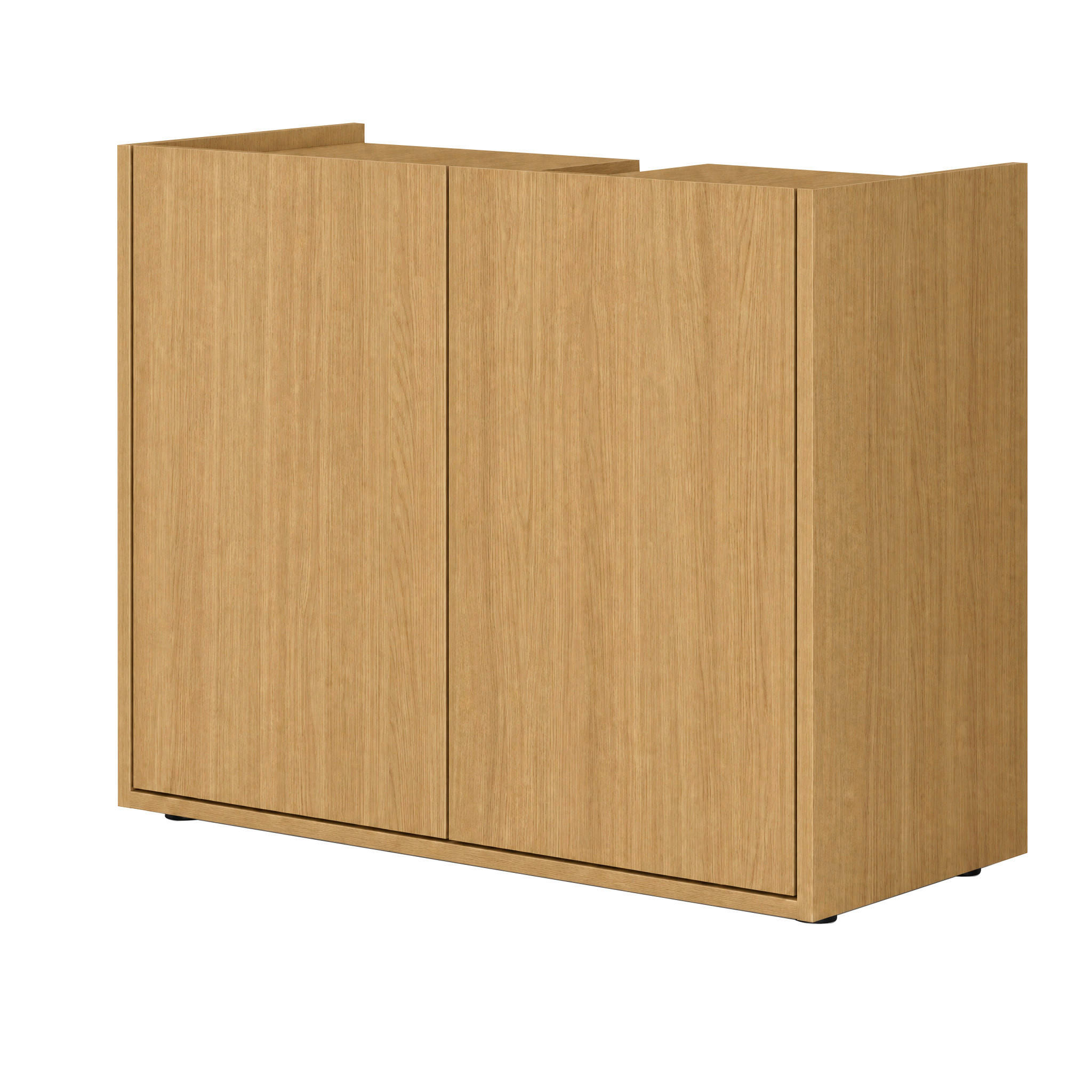 WASCHBECKENUNTERSCHRANK 80/62/35 cm  - Eichefarben/Schwarz, Trend, Holzwerkstoff/Kunststoff (80/62/35cm) - MID.YOU