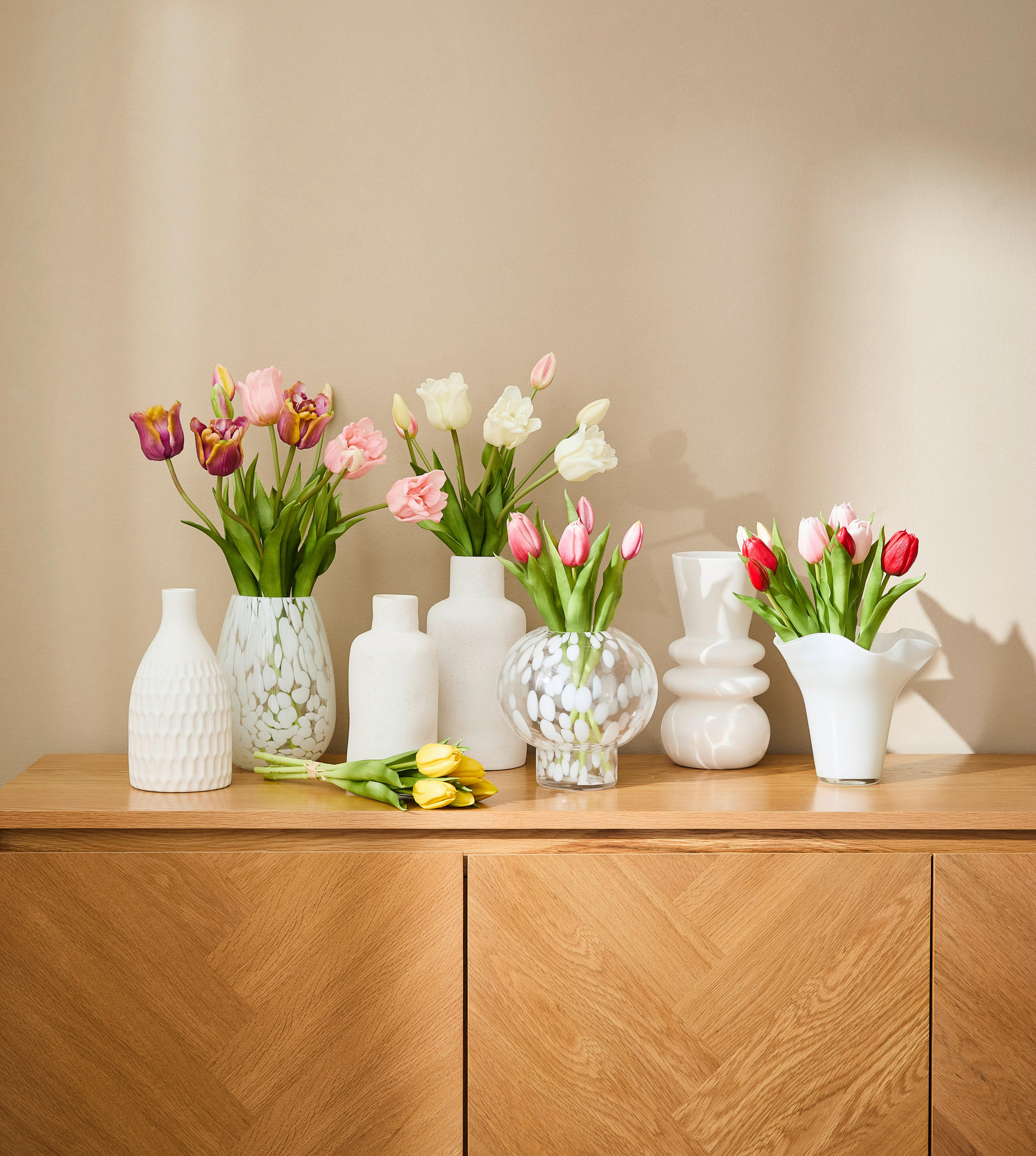 VASE 20 cm  - Klar, Basics, Glas (14,5/20cm) - Ambia Home