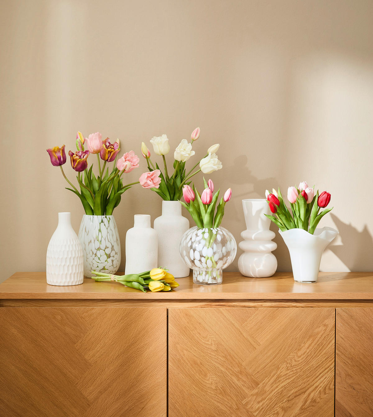 VASE 20 cm  - Klar, Basics, Glas (14,5/20cm) - Ambia Home