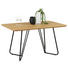 ESSTISCH in Metall, Holzwerkstoff 140/90/75 cm - Eichefarben/Schwarz, Design, Holzwerkstoff/Metall (140/90/75cm) - Joop! ESSTISCH in Metall, Holzwerkstoff 140/90/75 cm - Eichefarben/Schwarz, Design, Holzwerkstoff/Metall (140/90/75cm) - Joop!